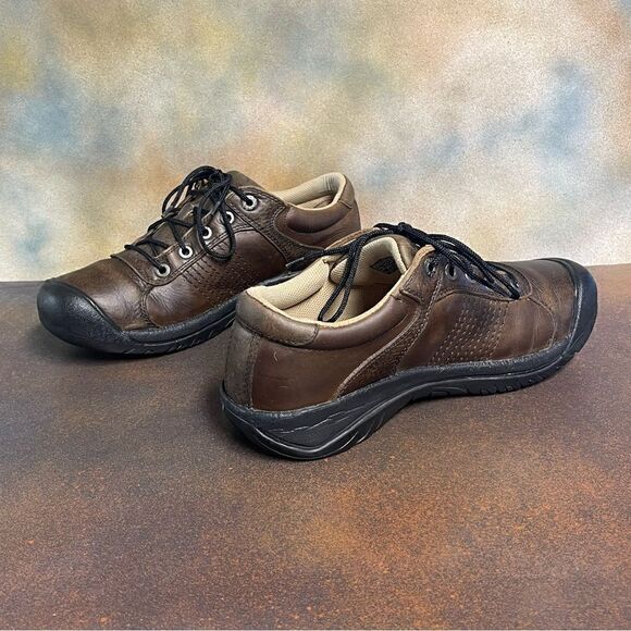 KEEN Classic Brown Leather Hiking Shoes Men\'s Size 10M main image 8